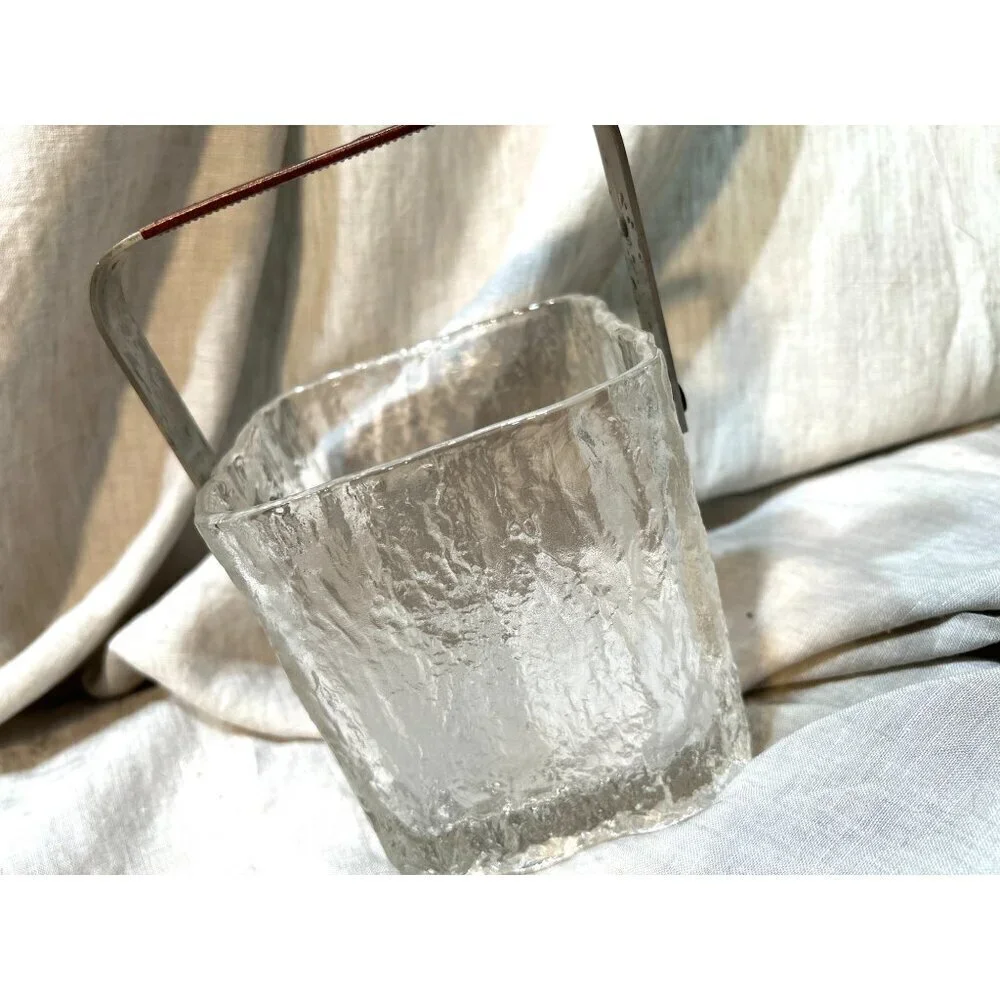 Vintage C1960s Mid Century Modern Original Hoya Japan Ice Bucket